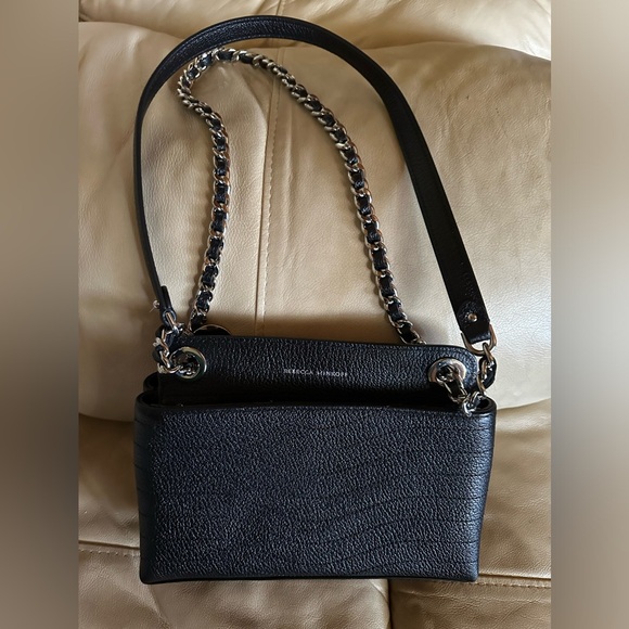 NEW Rebecca Minkoff M.A.B. Wave Double Zip Crossbody - Picture 3 of 3